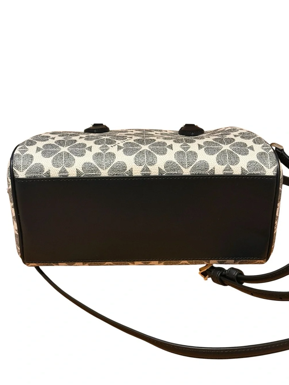 kate spade Black & Cream Mini Satchel